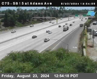 SB 15 at Adams Ave (On Ramp)