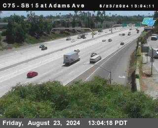 SB 15 at Adams Ave (On Ramp)