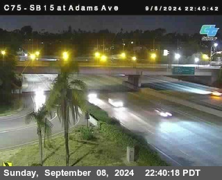 SB 15 at Adams Ave (On Ramp)