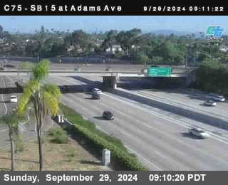 SB 15 at Adams Ave (On Ramp)