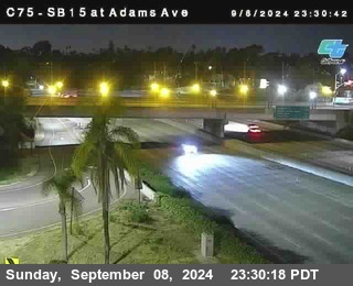 SB 15 at Adams Ave (On Ramp)