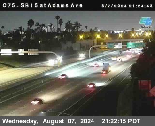 SB 15 at Adams Ave (On Ramp)