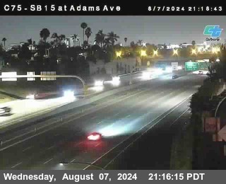 SB 15 at Adams Ave (On Ramp)