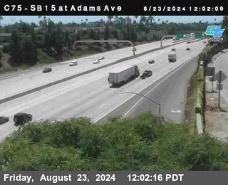 SB 15 at Adams Ave (On Ramp)