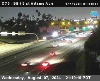 SB 15 at Adams Ave (On Ramp)