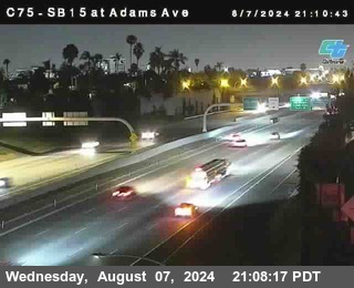 SB 15 at Adams Ave (On Ramp)