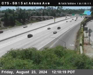 SB 15 at Adams Ave (On Ramp)