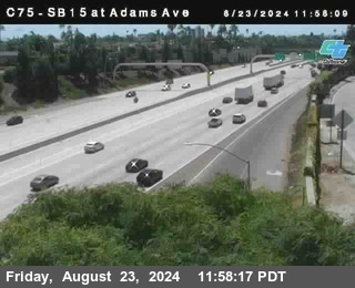 SB 15 at Adams Ave (On Ramp)