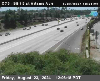 SB 15 at Adams Ave (On Ramp)