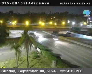 SB 15 at Adams Ave (On Ramp)