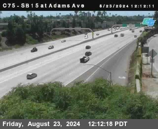 SB 15 at Adams Ave (On Ramp)