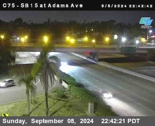 SB 15 at Adams Ave (On Ramp)