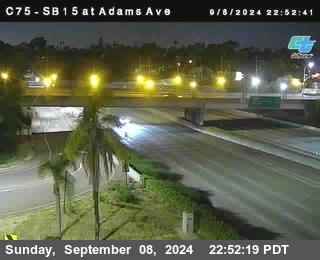 SB 15 at Adams Ave (On Ramp)