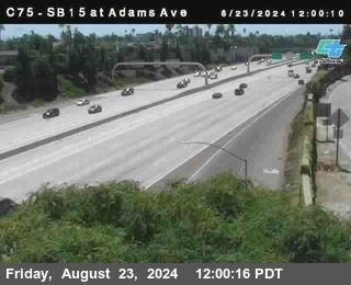 SB 15 at Adams Ave (On Ramp)