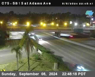 SB 15 at Adams Ave (On Ramp)