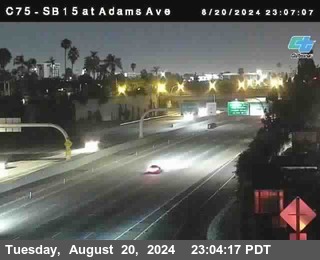 SB 15 at Adams Ave (On Ramp)