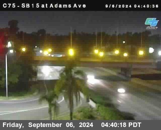 SB 15 at Adams Ave (On Ramp)