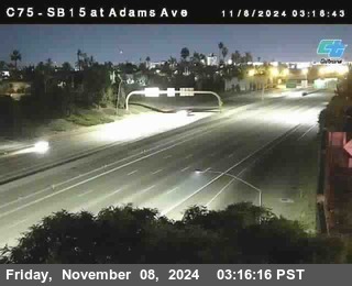 SB 15 at Adams Ave (On Ramp)