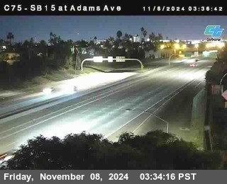 SB 15 at Adams Ave (On Ramp)