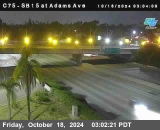 SB 15 at Adams Ave (On Ramp)