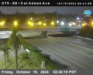 SB 15 at Adams Ave (On Ramp)