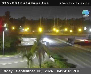 SB 15 at Adams Ave (On Ramp)