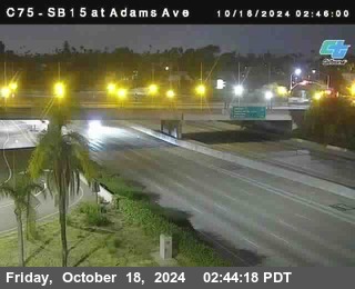 SB 15 at Adams Ave (On Ramp)