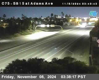 SB 15 at Adams Ave (On Ramp)