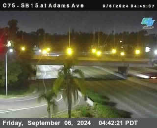 SB 15 at Adams Ave (On Ramp)