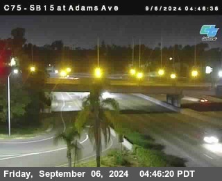 SB 15 at Adams Ave (On Ramp)