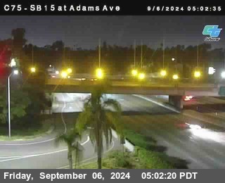 SB 15 at Adams Ave (On Ramp)