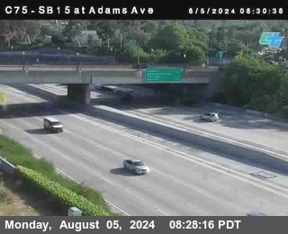 SB 15 at Adams Ave (On Ramp)