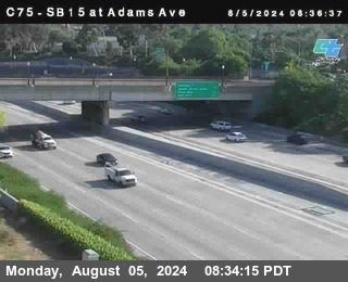 SB 15 at Adams Ave (On Ramp)