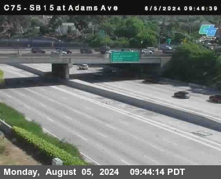 SB 15 at Adams Ave (On Ramp)