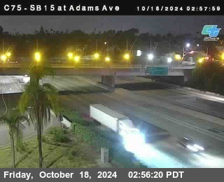 SB 15 at Adams Ave (On Ramp)