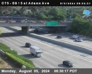 SB 15 at Adams Ave (On Ramp)