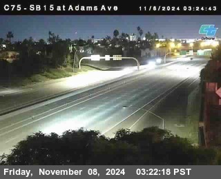 SB 15 at Adams Ave (On Ramp)