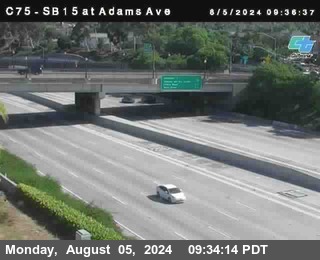 SB 15 at Adams Ave (On Ramp)