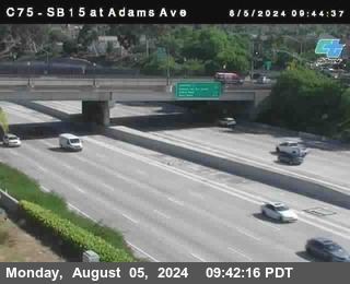 SB 15 at Adams Ave (On Ramp)