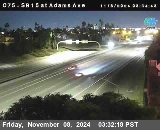 SB 15 at Adams Ave (On Ramp)