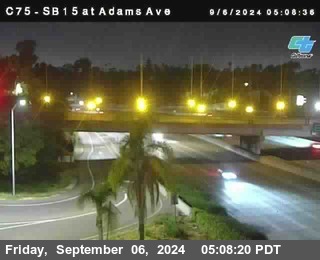 SB 15 at Adams Ave (On Ramp)