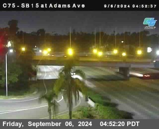 SB 15 at Adams Ave (On Ramp)