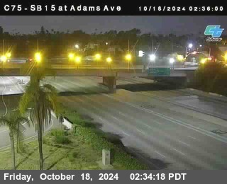 SB 15 at Adams Ave (On Ramp)