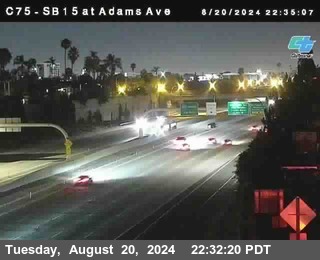 SB 15 at Adams Ave (On Ramp)