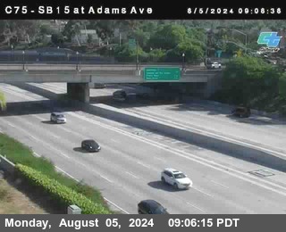 SB 15 at Adams Ave (On Ramp)