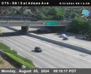 SB 15 at Adams Ave (On Ramp)