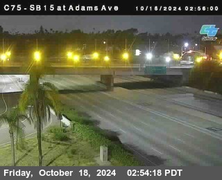 SB 15 at Adams Ave (On Ramp)