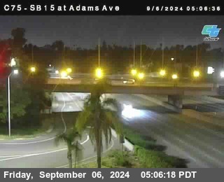 SB 15 at Adams Ave (On Ramp)