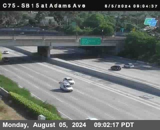 SB 15 at Adams Ave (On Ramp)