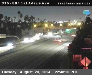 SB 15 at Adams Ave (On Ramp)